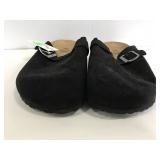 Size 10 new black slip on shoes