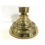 Brass candlestick base