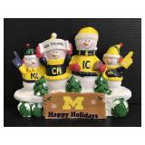 Forever Collectibles snowmen team Michigan piece