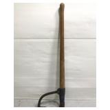 Wooden handle peavy pole