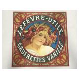 Lefèvre-utile Gaufrettes Vanille poster