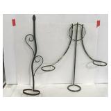 Lot of 2 flower pot holders
