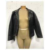 Black leather Sudco Motorcycle Accessory jacket