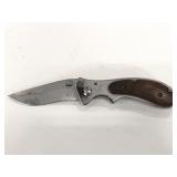 Sheffield pocket knife with wood on handle