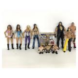 Lot of 11 wrestling action figures