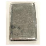 1997 AADLP sketched metal cigarette case