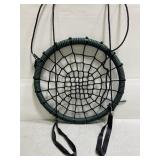 Round nest rope swing seat