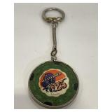 The Westerner $25 casino poker chip keychain