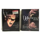 Lot of one vampire book & one werewolf book