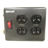 Woods 4 outlet surge protector
