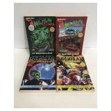 Four Michigan Chillers books
