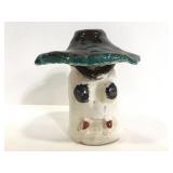 Handmade vampire mushroom figure