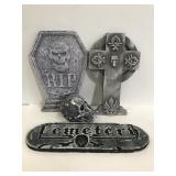 Styrofoam Halloween decor