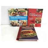 Trio of cookbooks