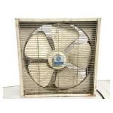 Vintage metal box fan