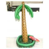 Palm tree inflatable beverage pool