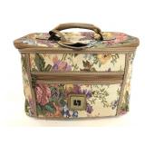 Vintage Leisure Luggage soft-side train case