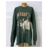 Vintage green Metallica long sleeve t-shirt