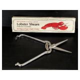 Vintage Lobster Shears with box
