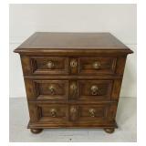 Henredon vintage wood chest of drawers