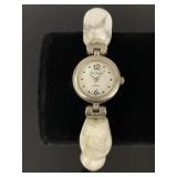 Gem Essence marbled stone wrist watch