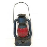 Vintage blue Dietz lantern