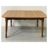 Walter of Wabash vintage wood dining table