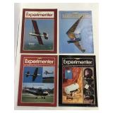 Lot of 4 vintage Experimenter magazines