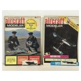 Two vintage American Aircraft Modeler magazines