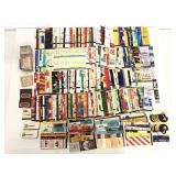 Lot of assorted matchbook covers plus some matches