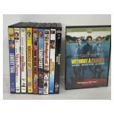 Lot of 9 comedy moves on DVD