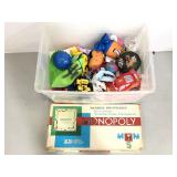 Tote of assorted children