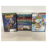 Lot of 14 family Scooby-Doo DVDs