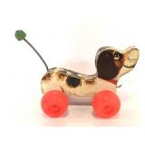 Vintage Fisher Price Little Snoopy wood kids toy