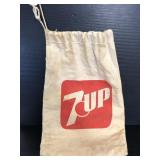 Detroit Red Wings- 7Up vintage canvas bag