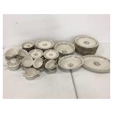 Trutone Princess China Bridal Wreath dinnerware