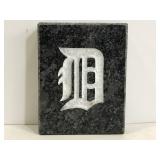 Granite Detroit tigers English D tile stone
