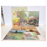 Unframed cardboard art prints