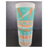 New York Worlds fair glass cup