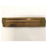 Antique Stanley No. 36 1/2 folding ruler