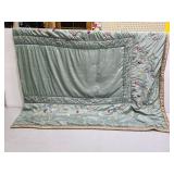 Vintage satin comforter