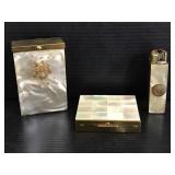 Mother of pearl evening night out set