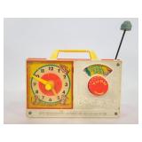 1964 Fisher Price transistor clock radio toy