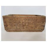 Vintage U.S. Army Picatinny Arsenal shipping crate