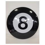 Spring shop metal 8 ball wall sign