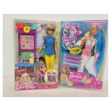 Unopened Teacher and mermaid Barbies