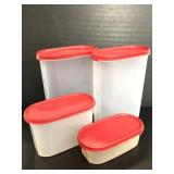 Vintage Tupperware storage set