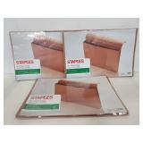 Three packs of new Extra Large expanding wallets