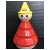 Vintage Little Tikes stacking clown toy