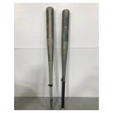 Wilson and MTA pro softball bats